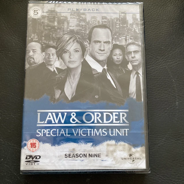 LAW AND ORDER Special Victims Unit Series 9 Complete (DVD,