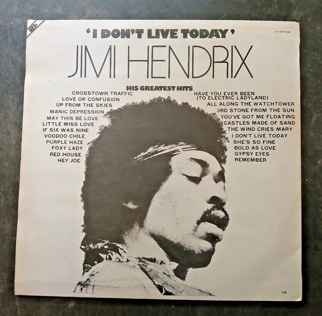 JIMI HENDRIX RARE Zimbabwe Press 2 LP I Don't Heep Led Maiden Sabbath ...