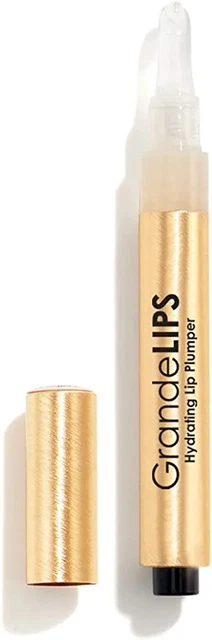 Relleno labial hidratante Grande Cosmetics GrandeLips en brillo transparente 2,4 ml precio de venta sugerido por el fabricante £24