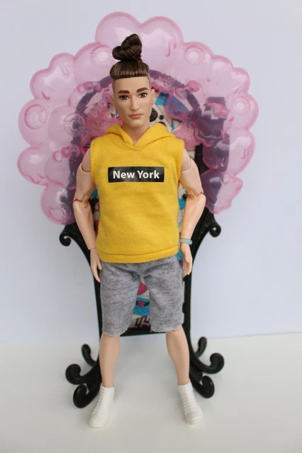 Barbie Black Label Ken BMR1959 - Reraciné / Repaint, Édition Jeans & Spring 2019