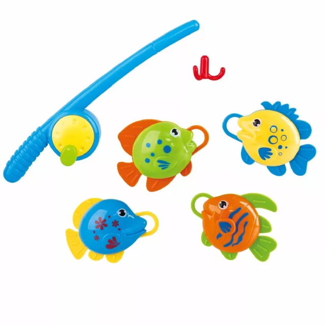 UK MAGNETIC FISHING Fish Rod Model Net Fun Game Toy Children Kid