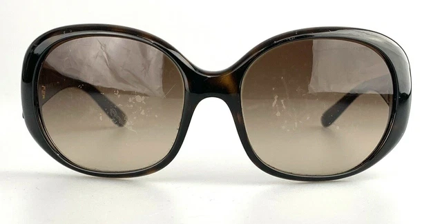 PRADA SUNGLASSES MOD. SPR 260 2AU 6S1 Brown Tortoise Oval Cat Eye