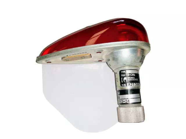 Grimes Red Wing Tip Position Light Assy 28V P/N A2138R-7512 W/28V Bulb Grimes Red Wing Tip Position Light Assy 28V P/N A2138R-7512 W/28V Bulb