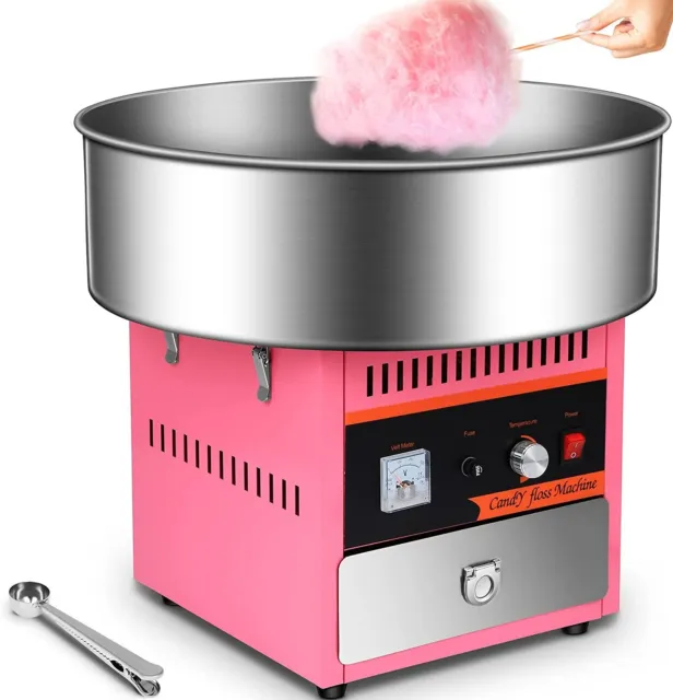 Commercial Electric Party Candy Floss Machine Cotton Candyfloss Sugar Maker