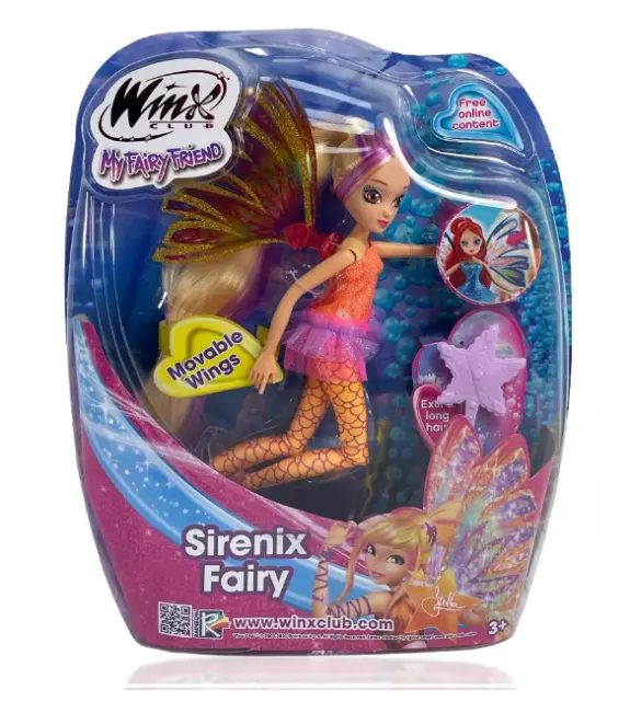 Winx Club My Fairy Friend Sirenix STELLA Fairy Fashion Doll Toy Collectibles