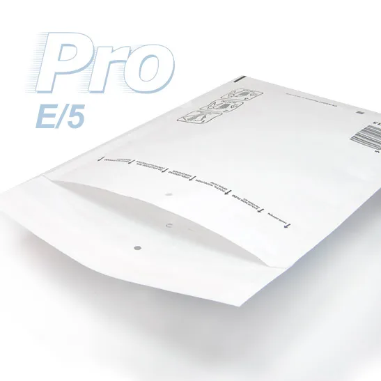 5 Enveloppes à bulles blanches gamme PRO taille E/5 format utile 210x265mm