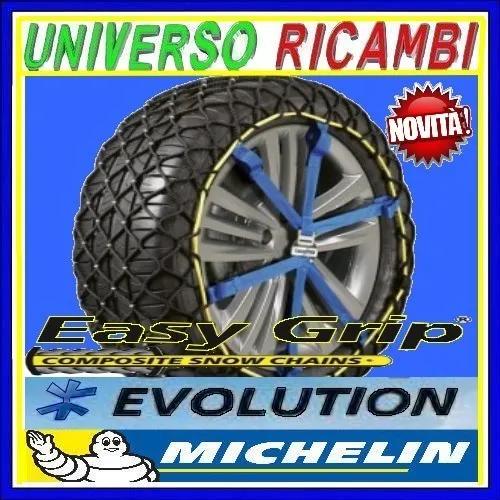 CATENE DA NEVE MICHELIN EASY GRIP EVOLUTION EVO 7 MISURA 225/45-18 225/45  R18 