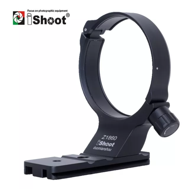 iShoot Lens Collar for Nikon Nikkor Z 180-600mm F5.6-6.3 VR Tripod Mount Ring