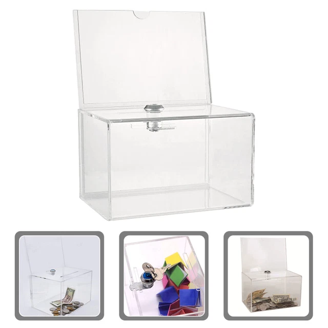 Clear Acrylbox multifunzione Waggod Box votante proposta con Sch