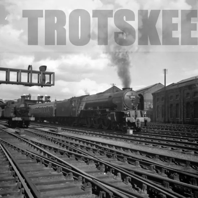 Larger Negative BR British Railways Steam Loco 60140 Class A1 York 1959