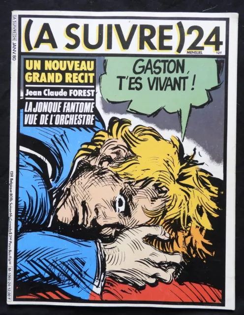 D24/ Revue ( BD - Bande-dessinée ) " A SUIVRE " / n°24 -  1980 .