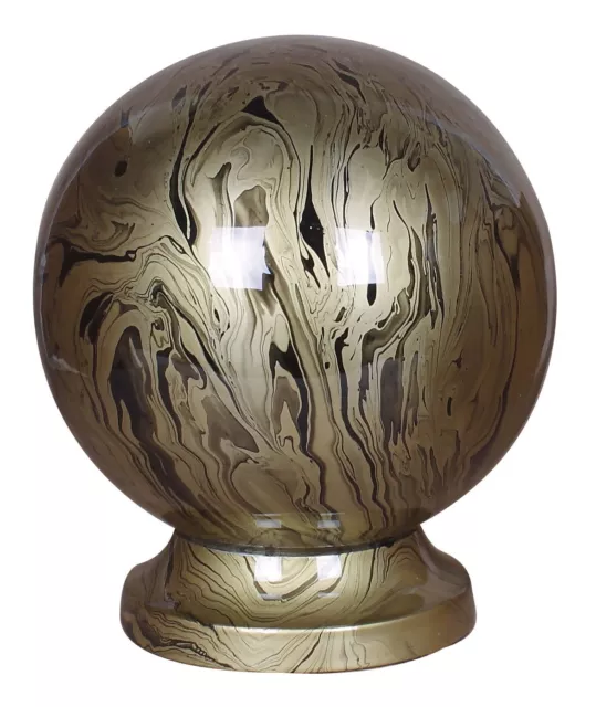 Adult Cremation Ashes Large Urn Golden Globe Funeral Memorial Urn