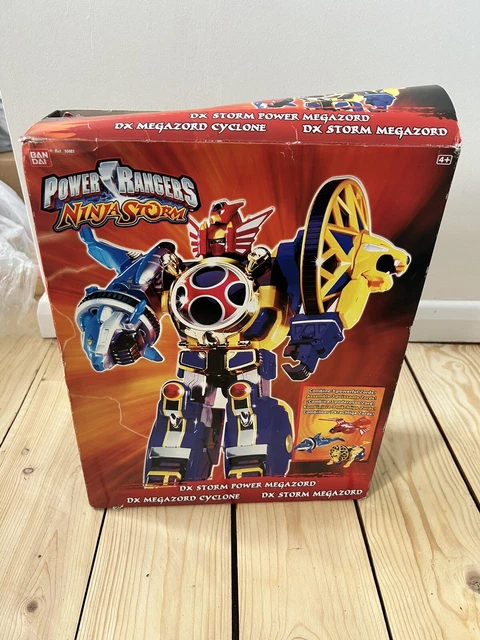 POWER RANGERS NINJA Storm Dx Storm Power Megazord Boxed £65.00 ...