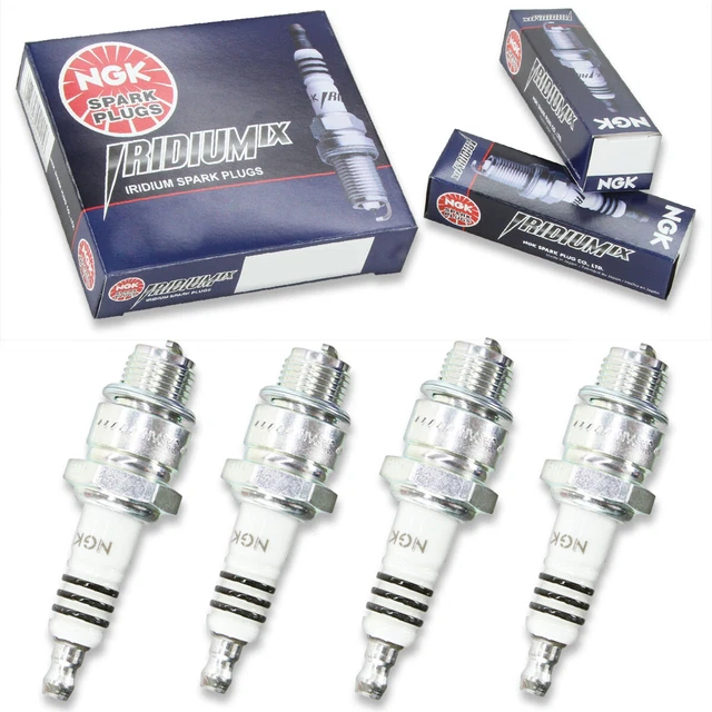 4pcs Betamotor HOBBY HOLY NGK Iridium IX Spark Plugs 50 Kit Set Engine xc