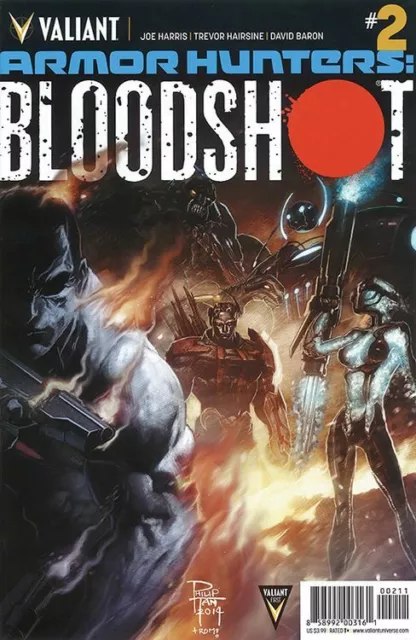 Armor Hunters: Bloodshot #2A (July 2014) Valiant