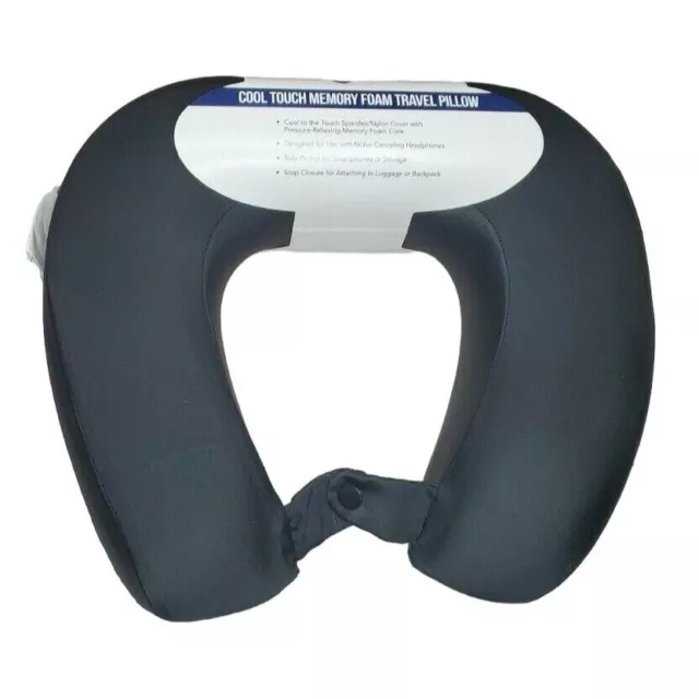 American tourister memory foam hot sale cool gel travel pillow