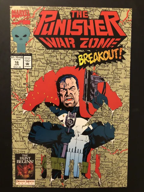 The Punisher War Zone #16 1993 Marvel Comic Book