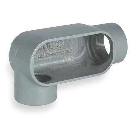 Killark Lr37 Conduit Outlet Body,Iron,Lr,1 In.