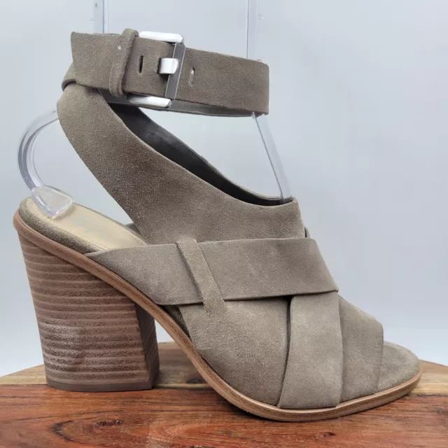 MARC FISHER SUEDE Danee Heels Sandals sz 9M Pink Fuschia Nordstrom 25.49 PicClick