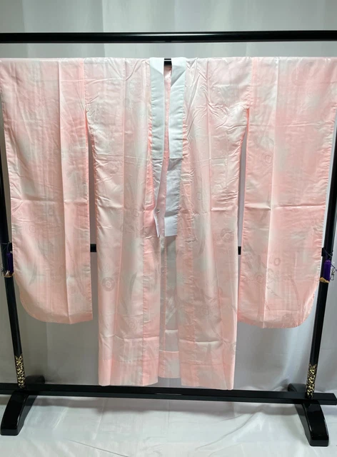 Vintage Japanese Juban kimono - Women's NagaJuban Kimono Robe