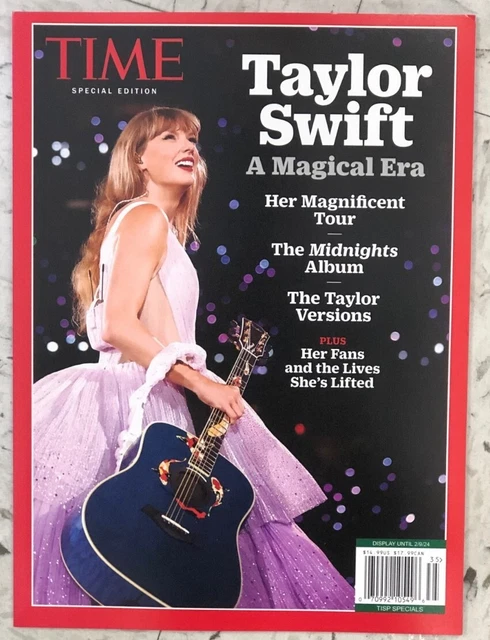 Time Magazine Singer TAYLOR SWIFT A MAGICAL ERA TIME MAGAZINE SPECIAL EDITION 2023 guitar ...