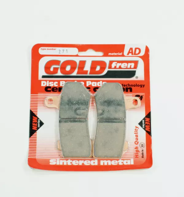 GoldFREN AD-271 Ceramic Carbon Sintered Brake Pads - 1 Pair