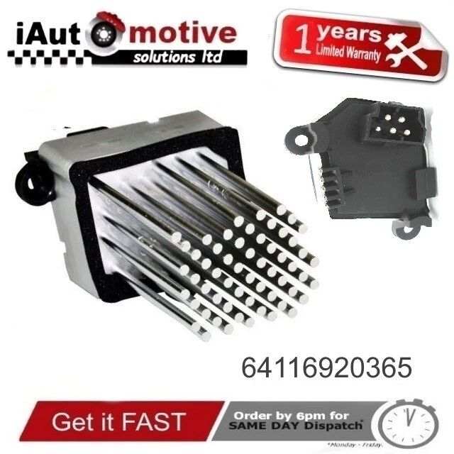 BMW E46 E39 X3 X5 Heater Blower Resistor Final Stage Hedgehog