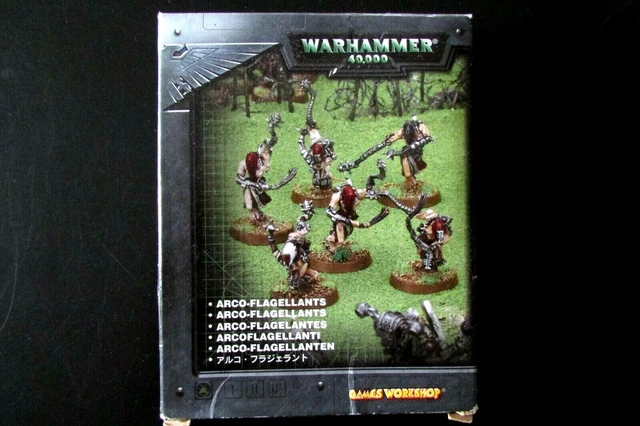 OOP Citadel Warhammer 40k Witch Hunters / Sisters Of Battle Acro-Flagellants NIB