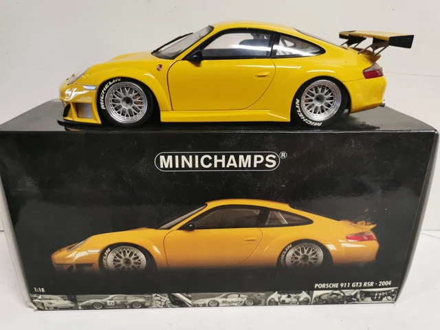 Porsche 911 (996) GT3 RS 24h Le Mans Essay/Test, Salon de la Maquette 1:43 403046903 MINICHAMPS diecast model car / scale model For Sale