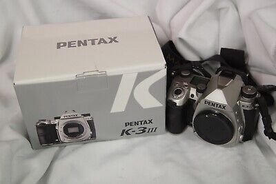PENTAX K-3 Mark III 25.7 MP Digital SLR Camera - Silver (Body Only) DSLR Ricoh