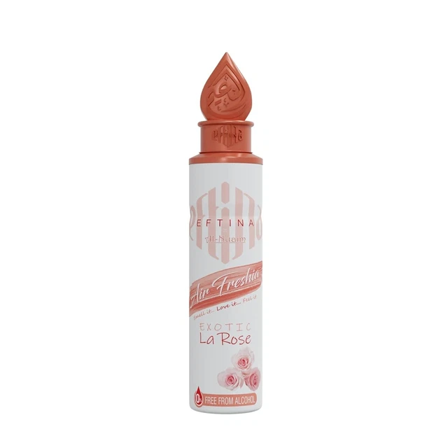 Refrescante de aire EFTINA de Al-Nuaim | Sin alcohol | 250 ml (rosa)