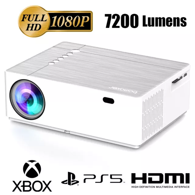 Home Cinema Movie Projector Hdmi Theatre Hdmi 1080P Firestick Ps5 Xbox