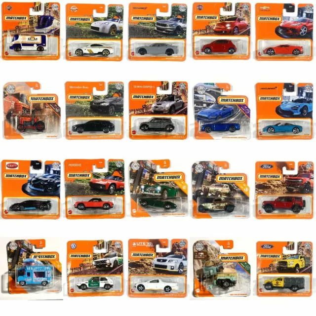 Matchbox 6er Set Zufall Pack 6 Stück Mainline Hauptserie C0859 1:64