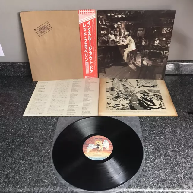 Lp Vinyl Led Zeppelin In Through The Out Door (A) Obi P-10726N  Japan 1St Press