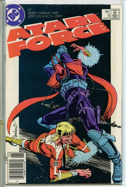 Atari Force 1984 series # 6 Canadian variant fine comic book