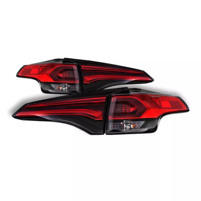 Inner Outer Pair Of Tail Lamps CAPA Certified For 2016-2018 Toyota Rav 4