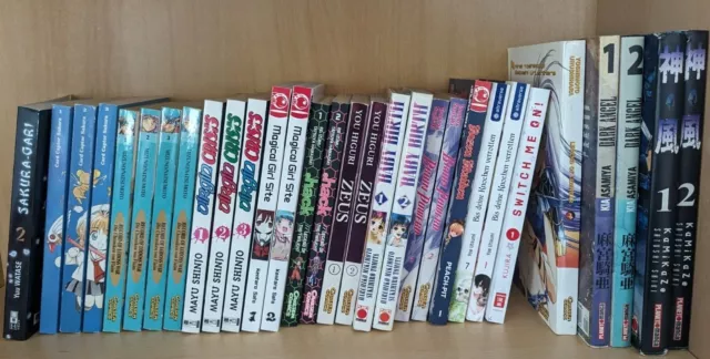 Verschiedene Mangas, unterschiedliche Genre