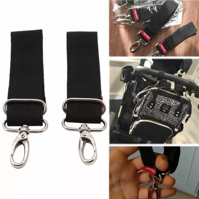 Straps Diaper Bag Hanger Pushchair Clip Stroller Hook Stroller Accessories