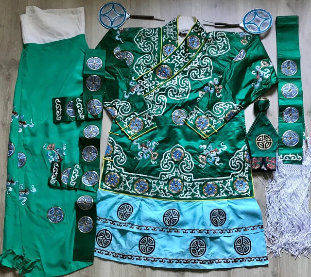 Costume De Théâtre : Redingote En Soie Shantung + Gilet - Taille M - Gérard Roustand