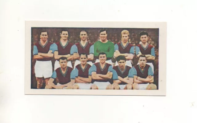 Football Teams Soccer Bubble Gum  Series 1 (1957) - #39  Aston Villa