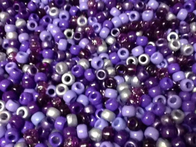 100, 500,   Mixed Purple Pony Beads, DUMMY CLIPS,HAIR BRADING