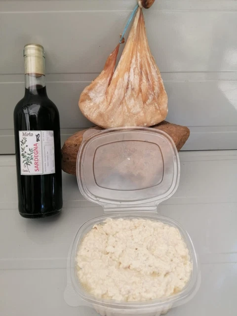 Casu Marsu vaschetta - Cglio di capretto "Su Callu" - Mirto di Sardegna