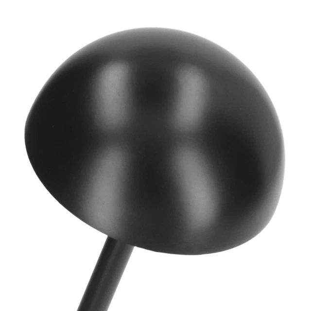 (Noir) Lampe De Table LED Abat-jour Rond En Acrylique Lampe De Bureau Fil OB