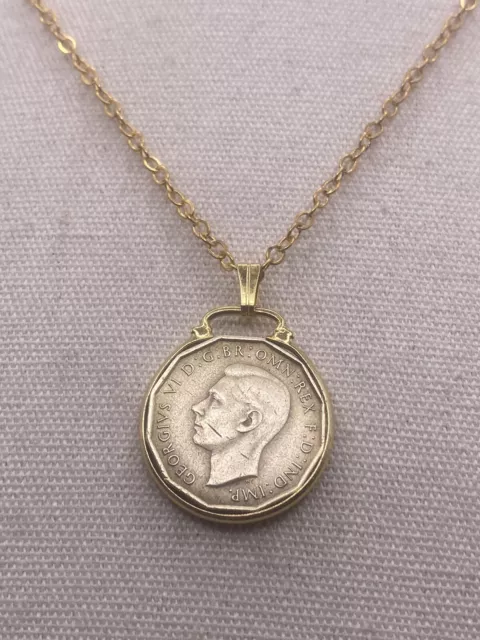 Coin Necklace/Pendant - Thrupence (See My Other Pendants)