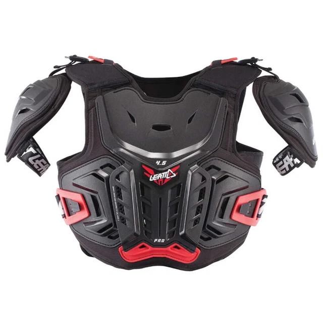 Leatt corazza pettorale 4.5 Pro Junior nero-rosso L/XL