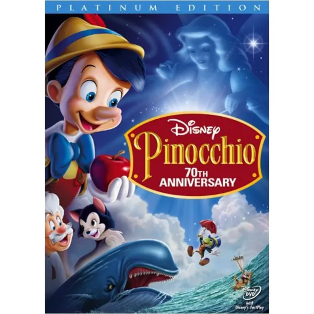 Pinocchio (Two-Disc 70th Anniversary Platinum Edition) DVD