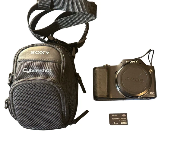 Sony Cybershot DSC-H20 10.1MP Compact Digital Camera - BLACK