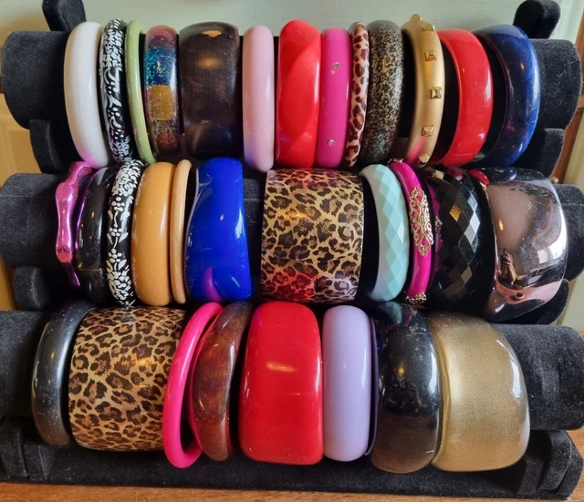 Round Party 1.75inch Plain Plastic Bangles