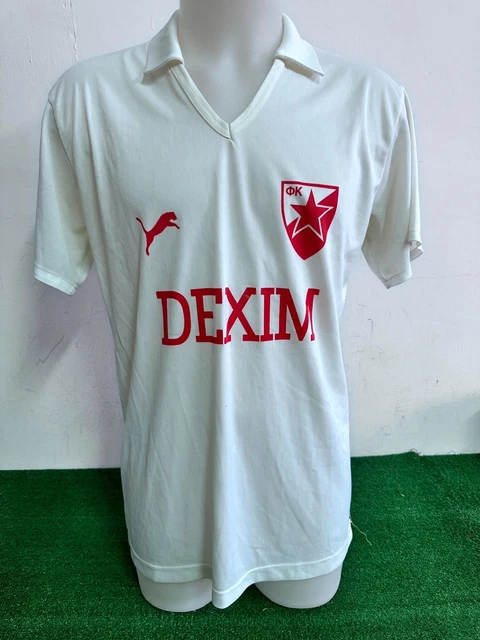Maillot Étoile Rouge Prosinecki Match Porté Haut Jersey