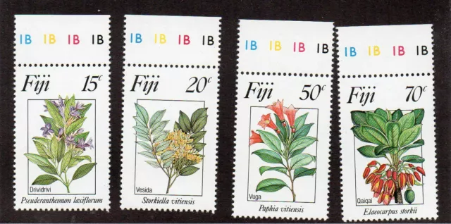 Briefmarken - Fidschi - Fidji - Fleurs - Flowers - Blumen - 1984 -
